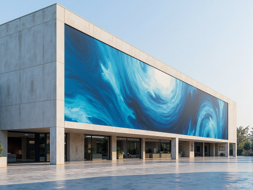 大楼外墙广告牌制作安装,大幅面喷绘,防水防晒材质,持久耐用